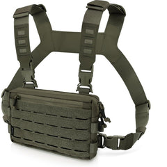Tactical/outdoor gear: 1000D Airsoft bag, Molle vest, chest bag, camping pack, EDC hunting/hiking kit.