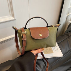 2025 Women's Mini Dumpling Handbag. Made of high - end nylon. Stylish shoulder/crossbody phone bag.