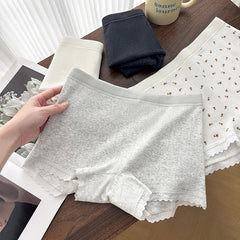 Women's Summer Shorts for a Dress Sports Fashion Female Boxer Shorts Underwear Skirt Panties Under the Safety Short Pants Trunk