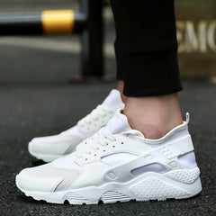 Men's mesh sports shoes for men women's flat running shoes for couples men's travel shoes for men