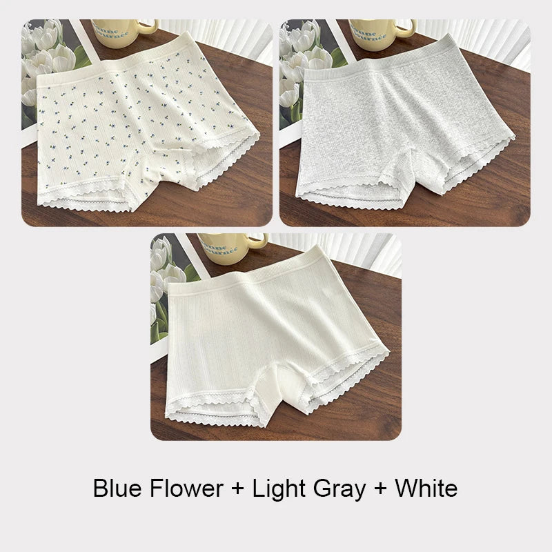 Women's Summer Shorts for a Dress Sports Fashion Female Boxer Shorts Underwear Skirt Panties Under the Safety Short Pants Trunk